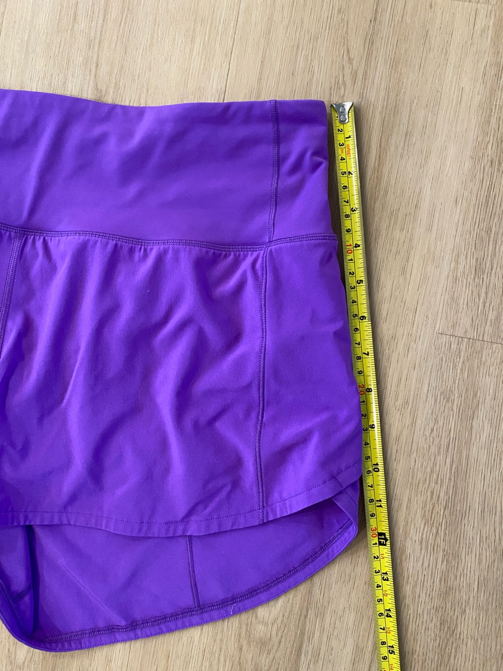 Lululemon Speed Up Shorts Purple - Picture 5 of 8